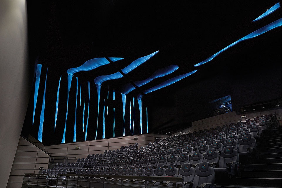 Imax Theatre Edmondton Alberta Canada Color Kinetics