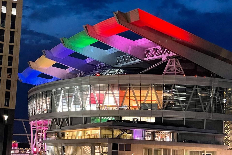 Saitama Super Arena | Color Kinetics